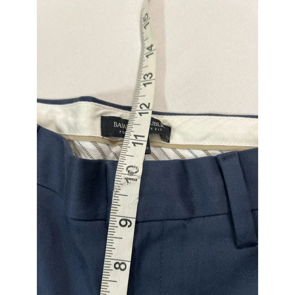 Banana Republic Fulton Pants 32 X 32 Skinny Chino Blue Work Career Capsule